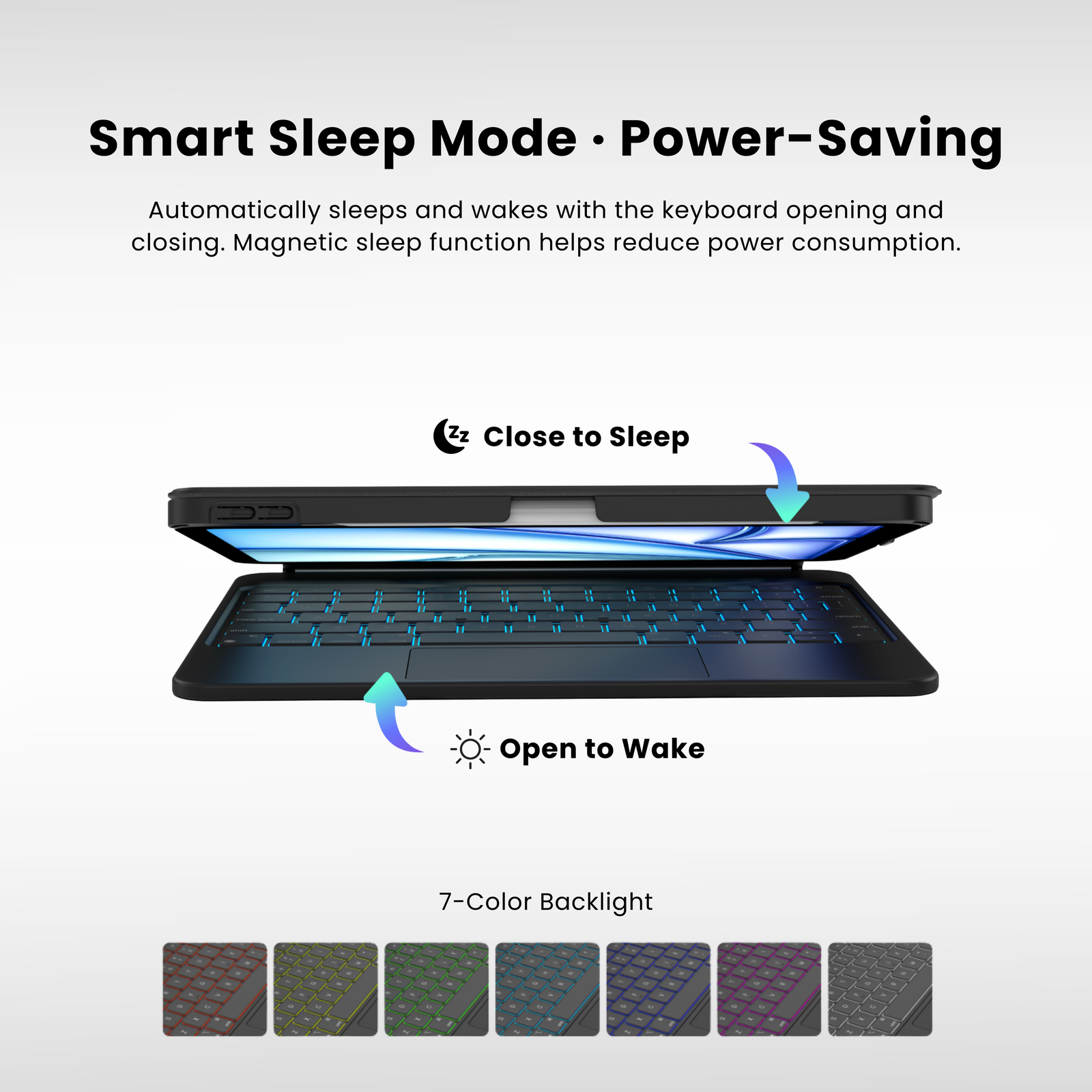 TouchLink backlit keyboard