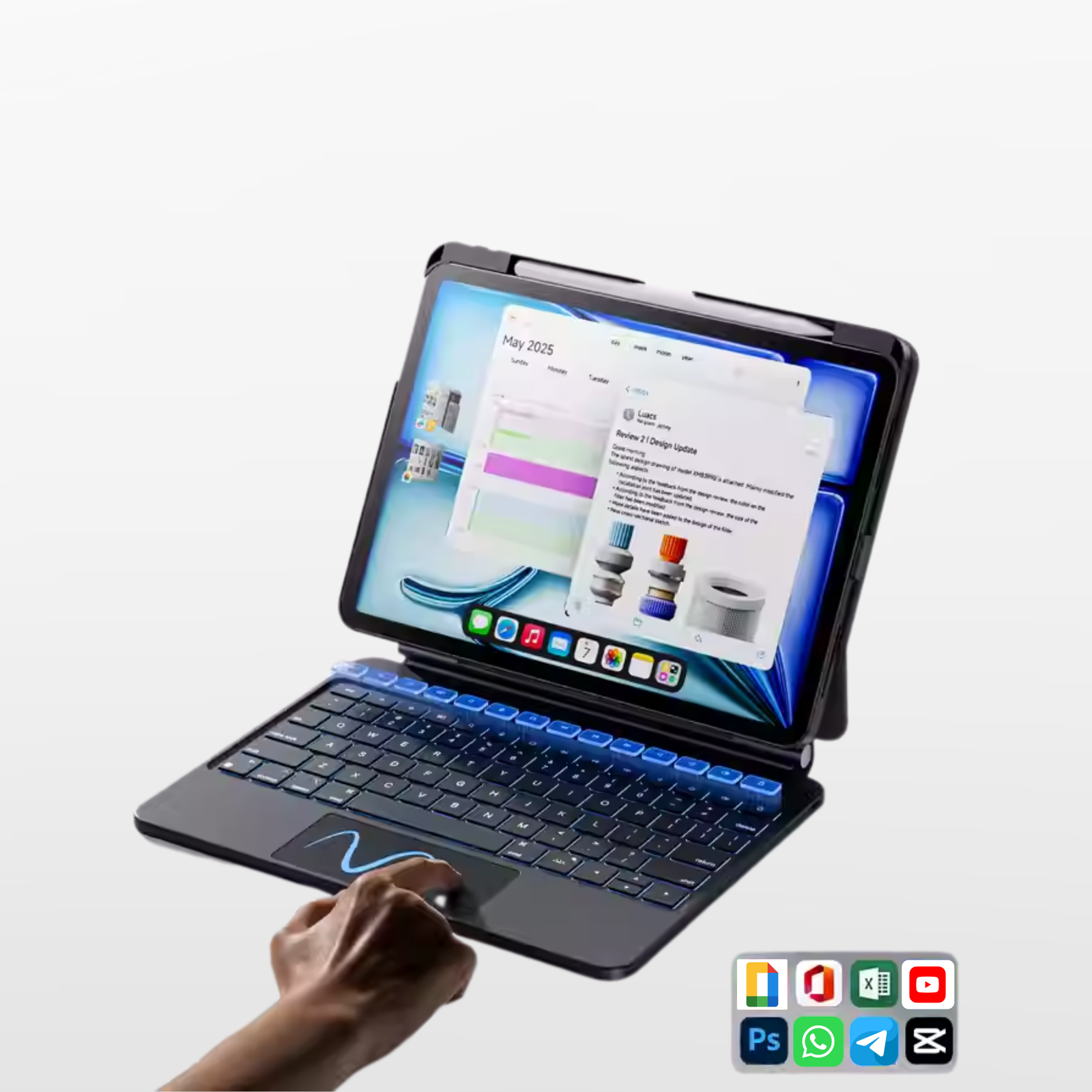 TouchLink Mac-style key layout