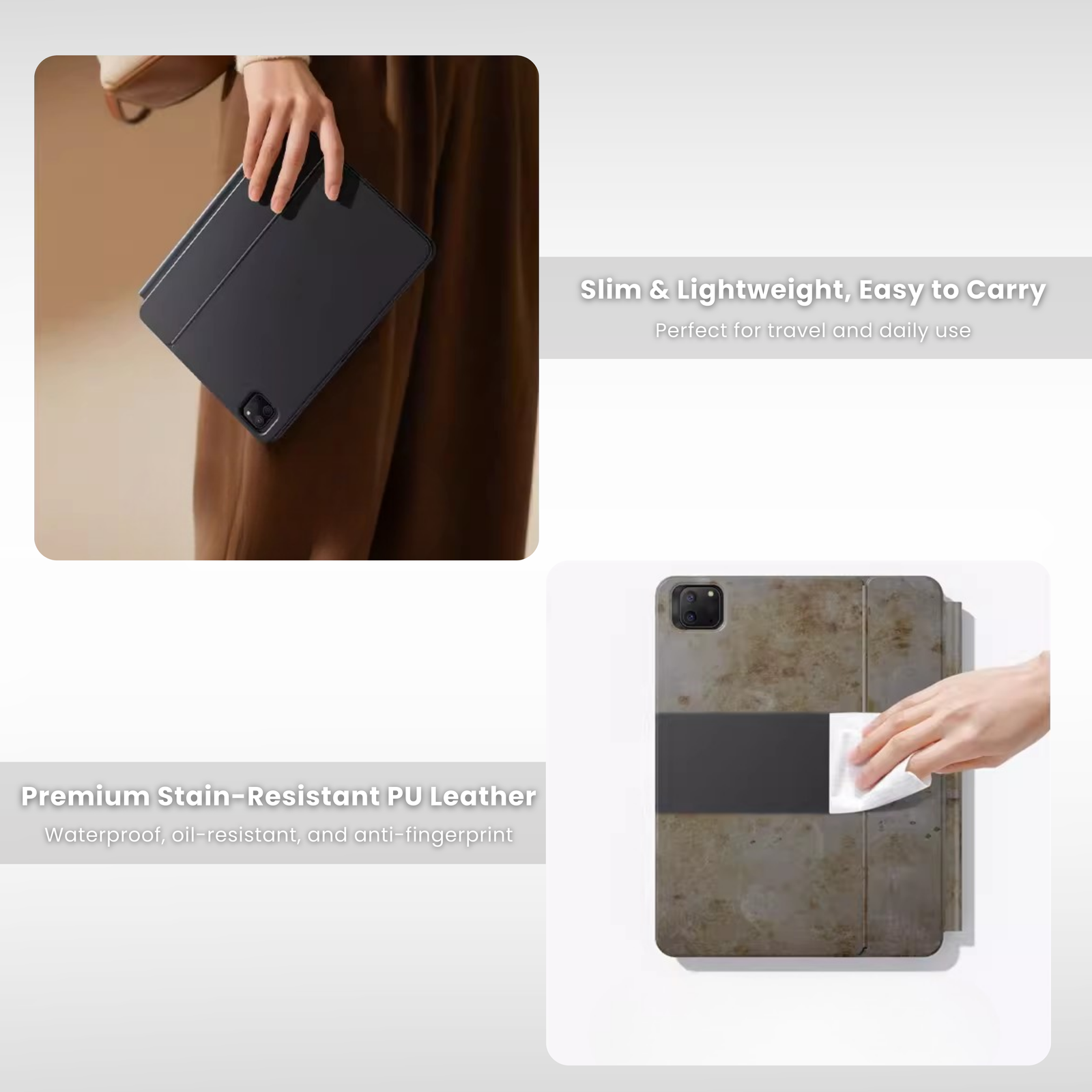 TouchLink PU leather finish